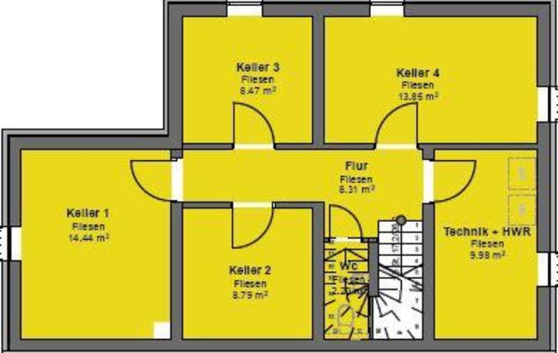4 Doppelhaushlfen ~ Baustart Juni 2024 ~ Finanzierung ab 1.400,00 mglich /  / 2112 Wrnitz / Bild 4