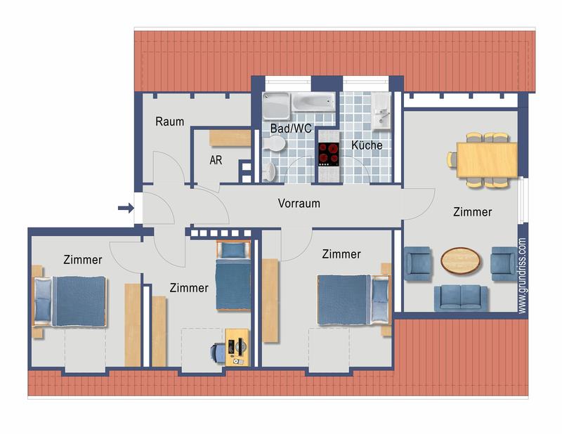 4 Zimmer- Wohnung im Dachgeschoss /  / 3313 Wallsee / Bild 9
