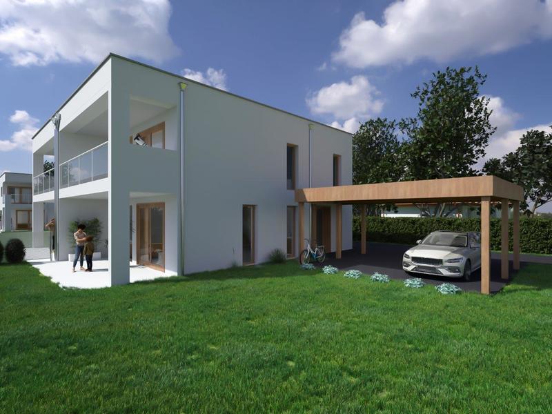 Neubau Doppelhaushälfte ~ WFL 110 m² ~ 4 Zimmer ~ ca. 200m² Garten ~ Würnitz /  / 2112 Würnitz / Bild 4