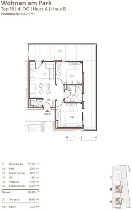 Neubauprojekt ~ 45 Apartments ~ zwischen 47 - 67m - Kurzzeitvermietung mglich  /  / 8490 Bad Radkersburg / Bild 11