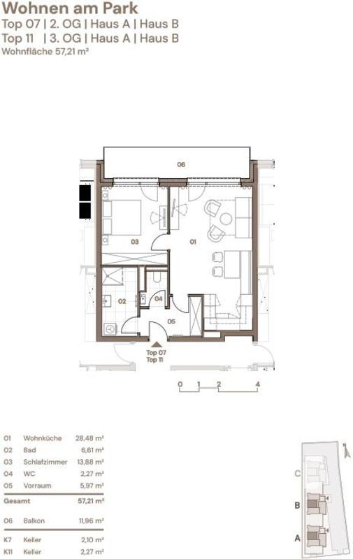 Neubauprojekt ~ 45 Apartments ~ zwischen 47 - 67m - Kurzzeitvermietung mglich  /  / 8490 Bad Radkersburg / Bild 7